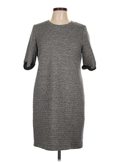 Pre-owned Ann Taylor Loft Outlet Casual Dress In Gray