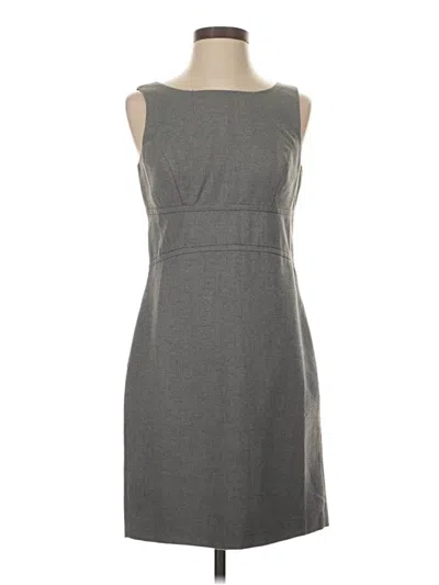 Pre-owned Ann Taylor Loft Outlet Casual Dress In Gray
