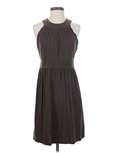 Pre-owned Ann Taylor Loft Outlet Casual Dress In Gray