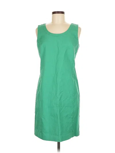 Pre-owned Ann Taylor Loft Outlet Casual Dress In Green
