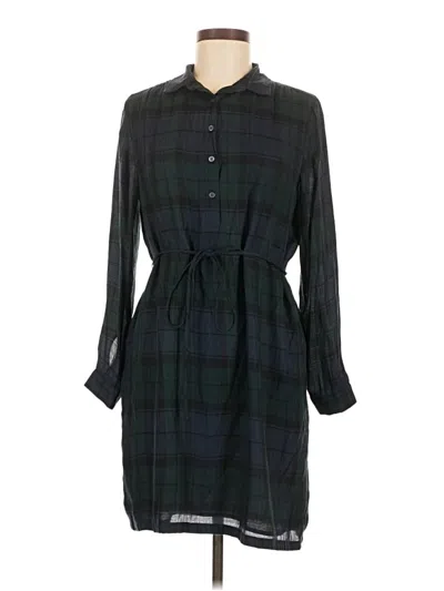 Pre-owned Ann Taylor Loft Outlet Casual Dress In Green