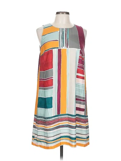 Pre-owned Ann Taylor Loft Outlet Casual Dress In Orange