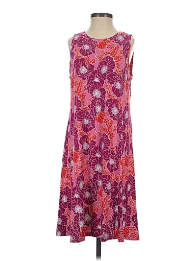 Ann Taylor Loft Outlet Casual Dress In Purple