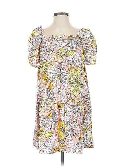 Pre-owned Ann Taylor Loft Outlet Casual Dress In Yellow