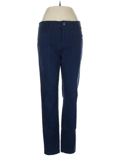 Pre-owned Ann Taylor Loft Outlet Casual Pants In Blue