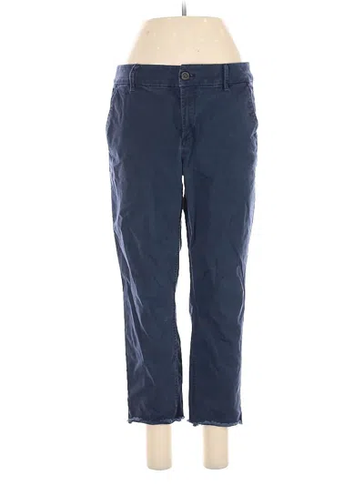 Pre-owned Ann Taylor Loft Outlet Casual Pants In Blue