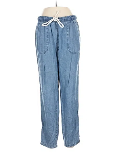 Pre-owned Ann Taylor Loft Outlet Casual Pants In Blue