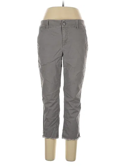 Pre-owned Ann Taylor Loft Outlet Casual Pants In Gray