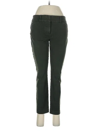 Pre-owned Ann Taylor Loft Outlet Casual Pants In Green