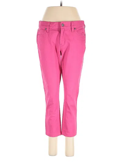 Pre-owned Ann Taylor Loft Outlet Casual Pants In Pink