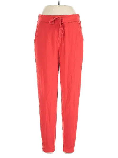 Pre-owned Ann Taylor Loft Outlet Casual Pants In Red