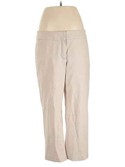 Pre-owned Ann Taylor Loft Outlet Casual Pants In Tan