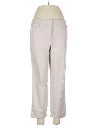 Pre-owned Ann Taylor Loft Outlet Casual Pants In White