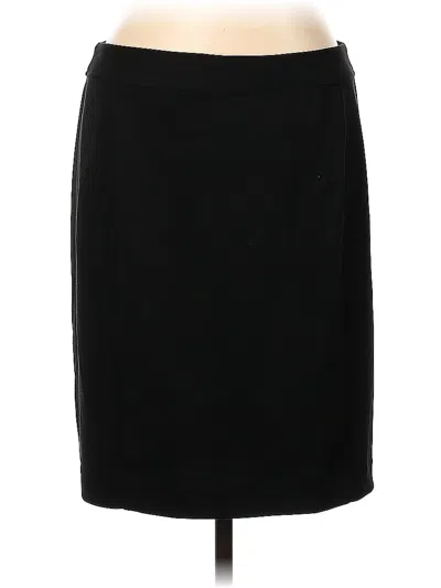 Pre-owned Ann Taylor Loft Outlet Casual Skirt In Black