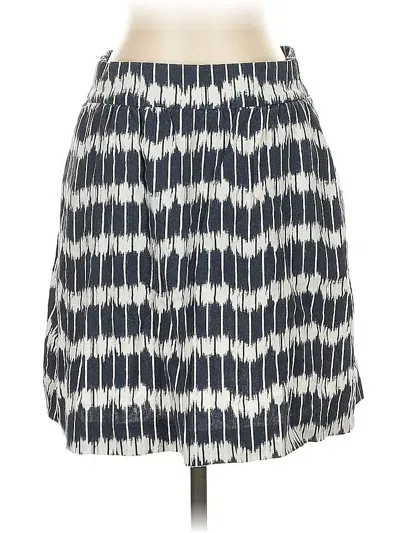 Pre-owned Ann Taylor Loft Outlet Casual Skirt In Blue