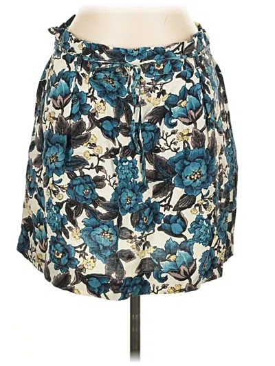 Pre-owned Ann Taylor Loft Outlet Casual Skirt In Blue
