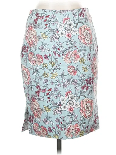 Ann Taylor Loft Outlet Casual Skirt In Blue