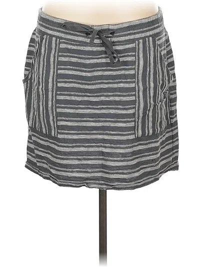 Pre-owned Ann Taylor Loft Outlet Casual Skirt In Gray