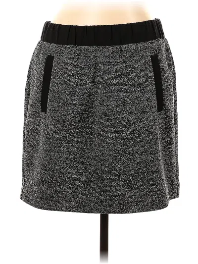 Pre-owned Ann Taylor Loft Outlet Casual Skirt In Gray