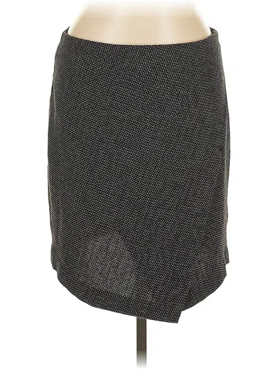 Pre-owned Ann Taylor Loft Outlet Casual Skirt In Gray