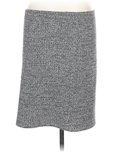 Pre-owned Ann Taylor Loft Outlet Casual Skirt In Gray