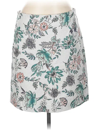 Pre-owned Ann Taylor Loft Outlet Casual Skirt In White