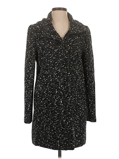 Pre-owned Ann Taylor Loft Outlet Coat In Black