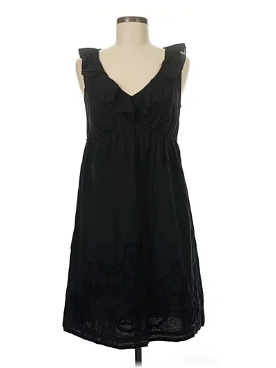 Pre-owned Ann Taylor Loft Outlet Cocktail Dress In Black