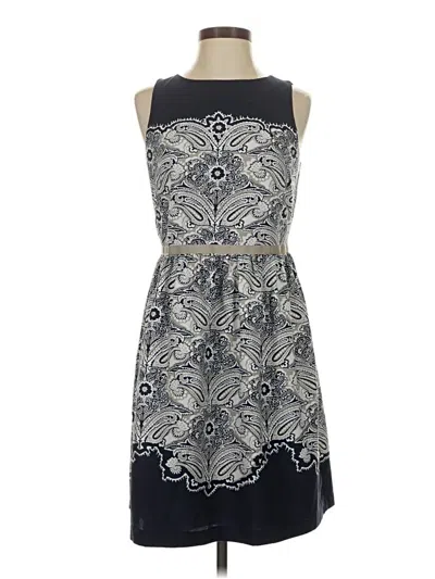 Pre-owned Ann Taylor Loft Outlet Cocktail Dress In Blue