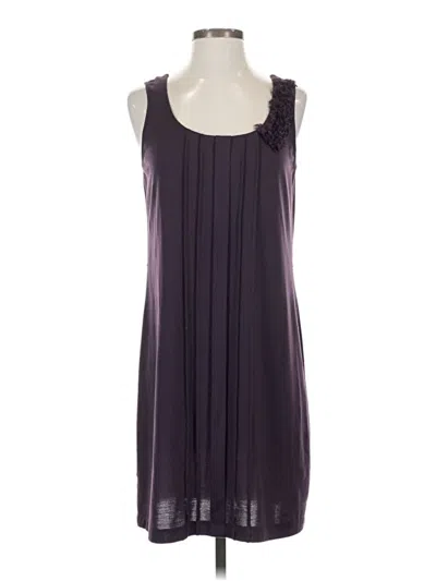 Pre-owned Ann Taylor Loft Outlet Cocktail Dress In Purple