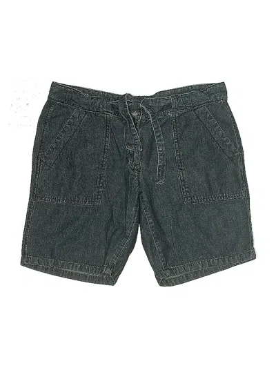 Pre-owned Ann Taylor Loft Outlet Denim Shorts In Blue