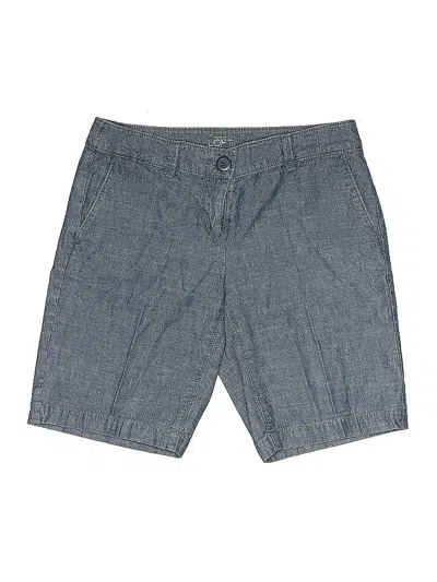 Pre-owned Ann Taylor Loft Outlet Denim Shorts In Blue