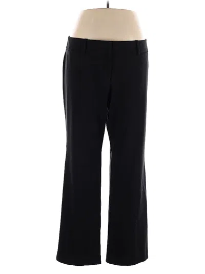 Pre-owned Ann Taylor Loft Outlet Dress Pants In Black