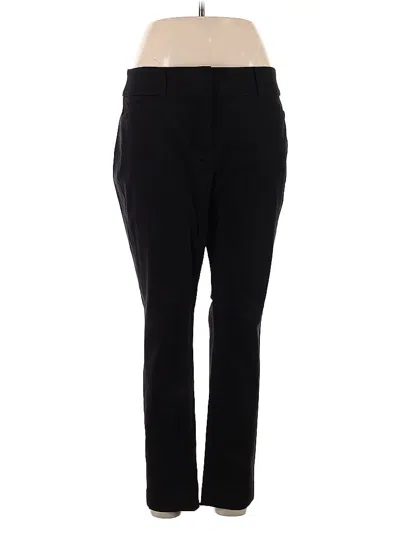 Pre-owned Ann Taylor Loft Outlet Dress Pants In Black