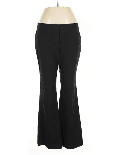 Pre-owned Ann Taylor Loft Outlet Dress Pants In Black