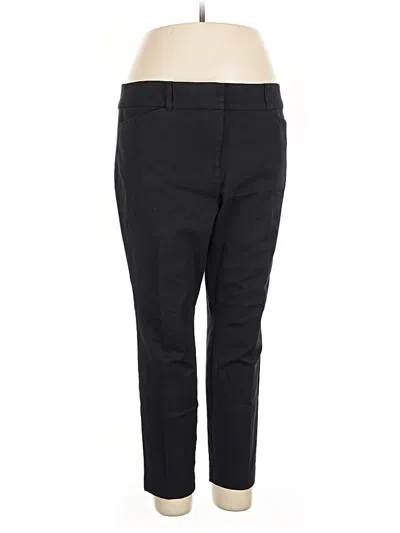 Pre-owned Ann Taylor Loft Outlet Dress Pants In Black