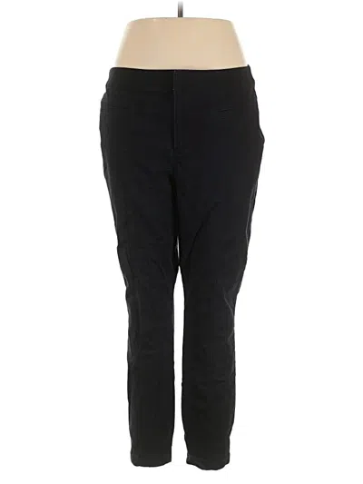 Pre-owned Ann Taylor Loft Outlet Dress Pants In Black