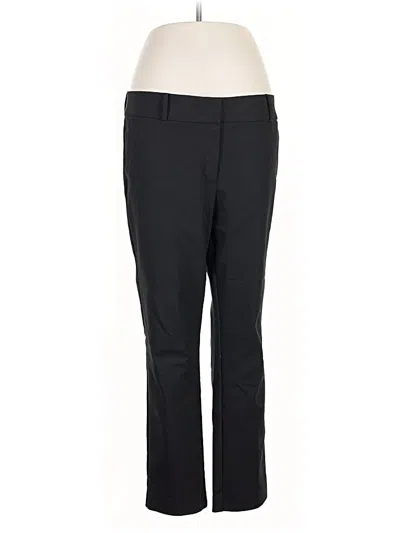 Pre-owned Ann Taylor Loft Outlet Dress Pants In Black
