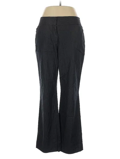 Pre-owned Ann Taylor Loft Outlet Dress Pants In Gray