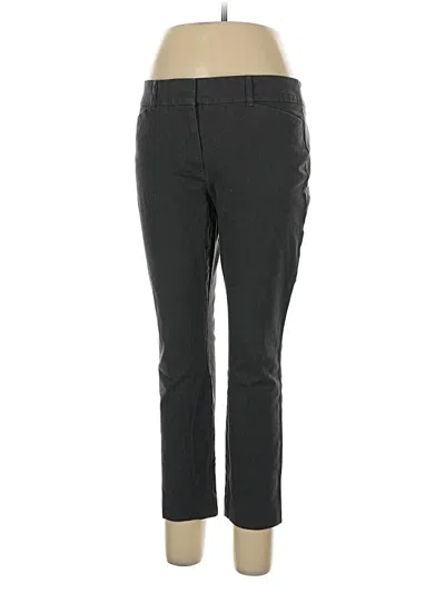 Pre-owned Ann Taylor Loft Outlet Dress Pants In Gray
