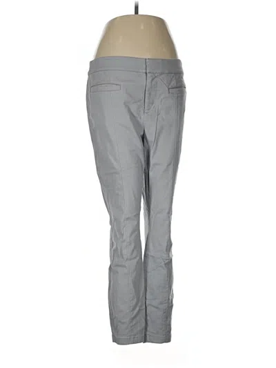 Pre-owned Ann Taylor Loft Outlet Dress Pants In Gray