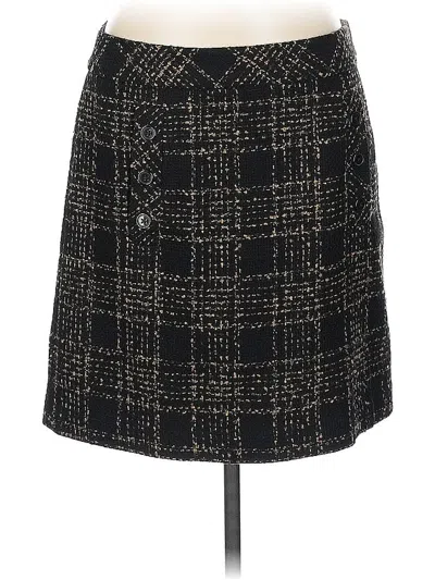 Pre-owned Ann Taylor Loft Outlet Formal Skirt In Black