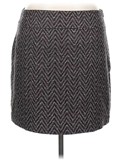 Ann Taylor Loft Outlet Formal Skirt In Gray