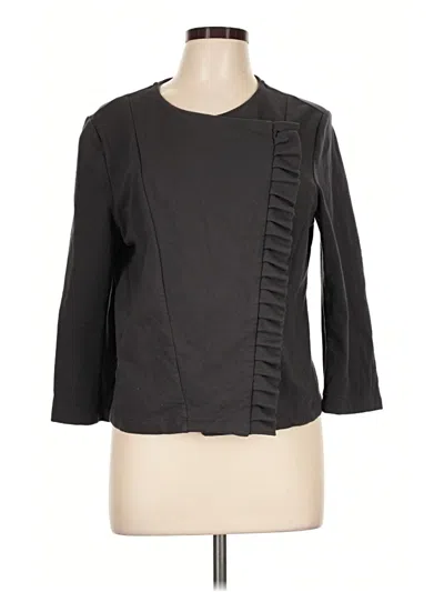 Pre-owned Ann Taylor Loft Outlet Jacket In Black