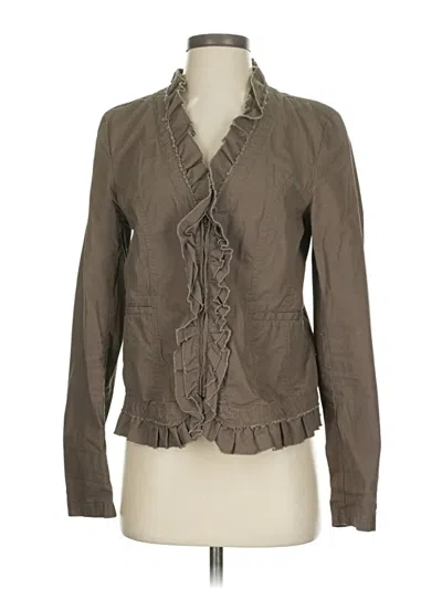 Pre-owned Ann Taylor Loft Outlet Jacket In Brown