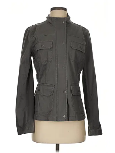 Pre-owned Ann Taylor Loft Outlet Jacket In Gray