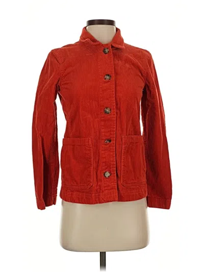 Pre-owned Ann Taylor Loft Outlet Jacket In Red