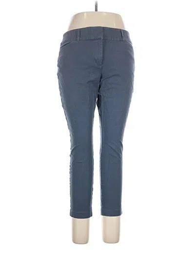 Pre-owned Ann Taylor Loft Outlet Jeggings In Blue