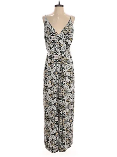 Ann Taylor Loft Outlet Jumpsuit In Silver