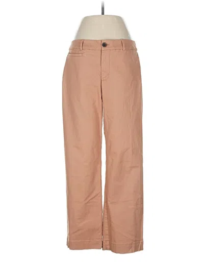 Pre-owned Ann Taylor Loft Outlet Khaki Pant In Brown